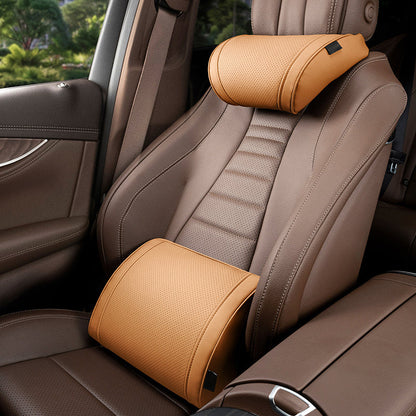 AEXZR® 🚗Ergonomic Headrest and Lumbar Support Set for Car Seats