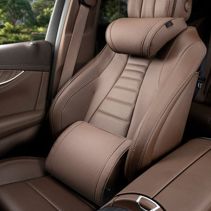 AEXZR® 🚗Ergonomic Headrest and Lumbar Support Set for Car Seats
