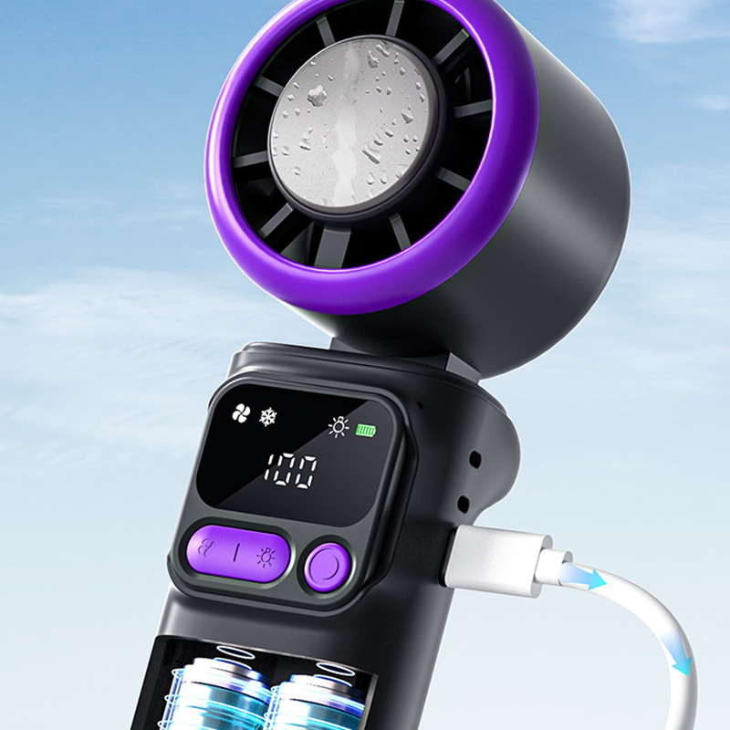 AEXZR® Portable Cooling Fan with Ice Compress Plate