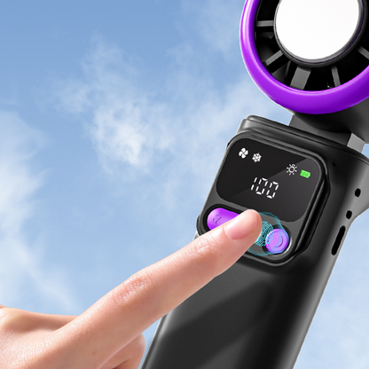 AEXZR® Portable Cooling Fan with Ice Compress Plate