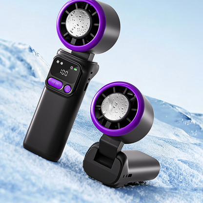 AEXZR® Portable Cooling Fan with Ice Compress Plate