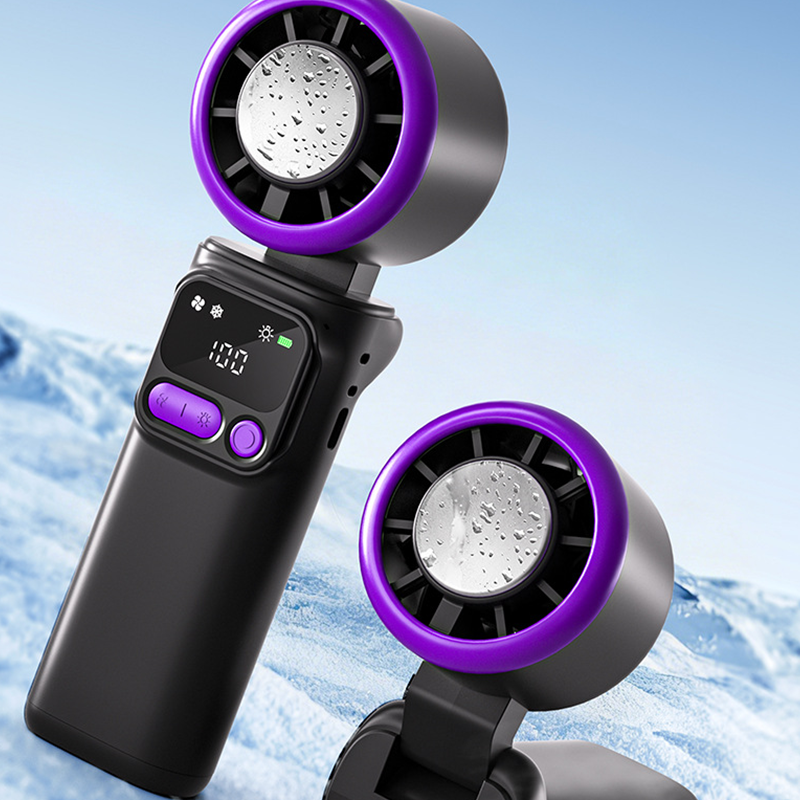 AEXZR® Portable Cooling Fan with Ice Compress Plate