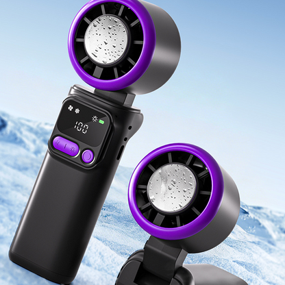 AEXZR® Portable Cooling Fan with Ice Compress Plate