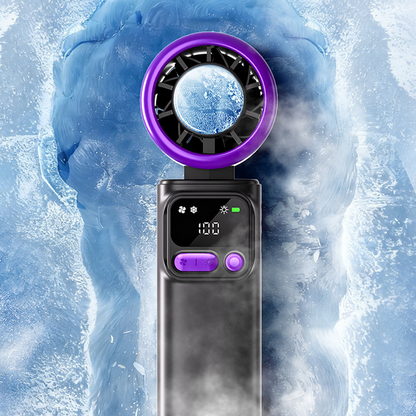 AEXZR® Portable Cooling Fan with Ice Compress Plate