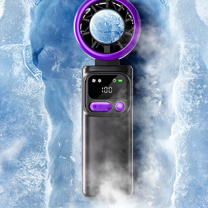 AEXZR® Portable Cooling Fan with Ice Compress Plate