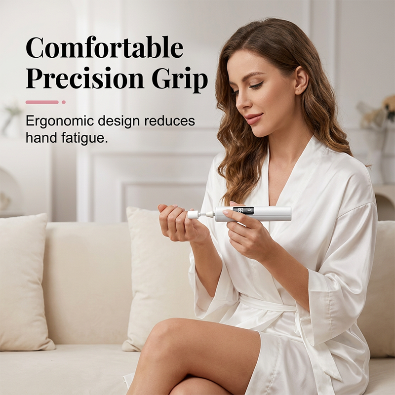 Limited Stock!!! AEXZR®🥳2026 HOT SALE🥳💞50K+ SOLD!💅✨ 50% OFF! Professional Electric Nail Polisher – Smooths thick nails, 99-speed display. Multiple heads for shaping & buffing. Salon at home! 🌟💎