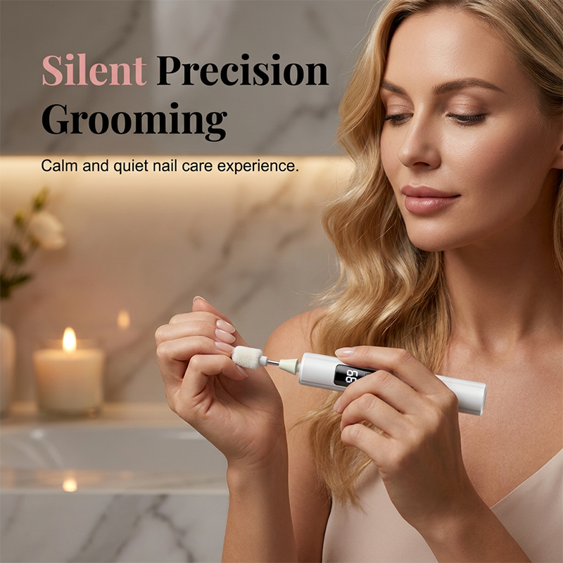 Limited Stock!!! AEXZR®🥳2026 HOT SALE🥳💞50K+ SOLD!💅✨ 50% OFF! Professional Electric Nail Polisher – Smooths thick nails, 99-speed display. Multiple heads for shaping & buffing. Salon at home! 🌟💎
