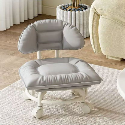 Limited Stock!!! 🪑50% OFF NOW! ⏰ Rolling Low Stool with Backrest – Padded seat & silent casters – Perfect for workshops, garages or studios – comfortable and mobile 🛠️✨