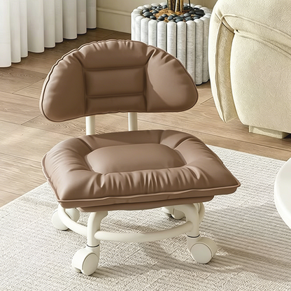 Limited Stock!!! 🪑50% OFF NOW! ⏰ Rolling Low Stool with Backrest – Padded seat & silent casters – Perfect for workshops, garages or studios – comfortable and mobile 🛠️✨