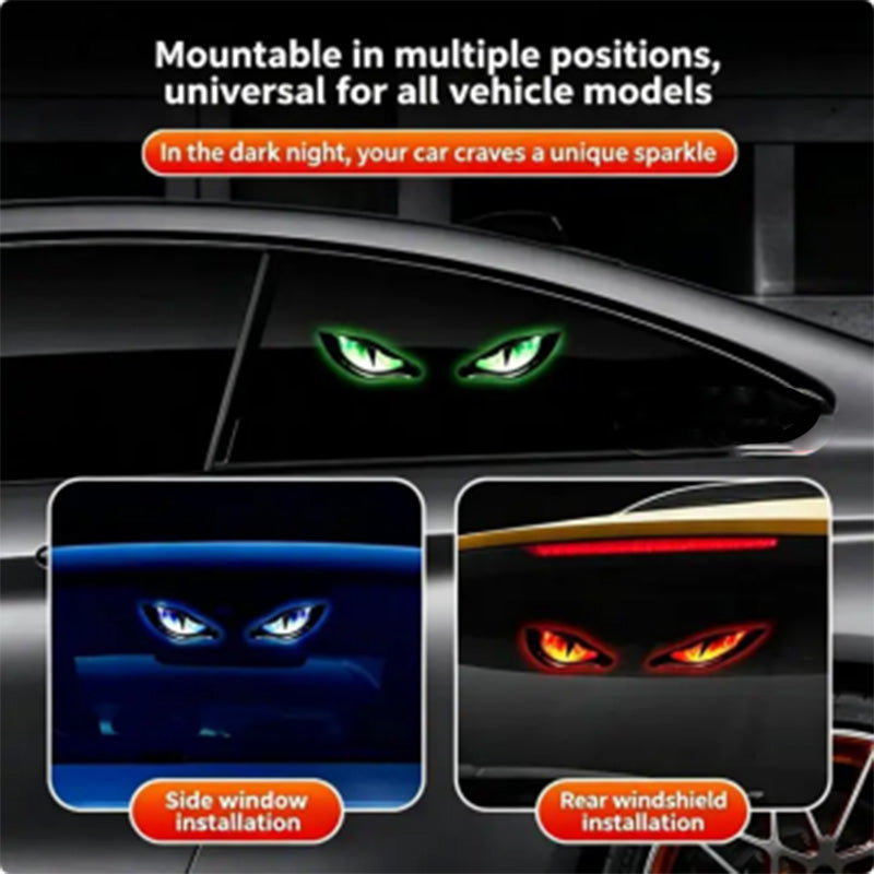 Limited Stock!!! 🎉 2026 Sale — Over 20,000 Sold! 🚗AEXZR® Solar LED Car Warning Light – Devil Eye Design 🔥