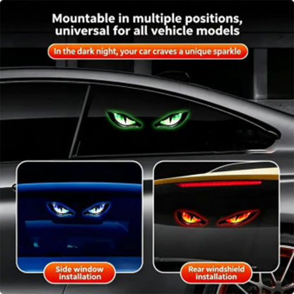 Limited Stock!!! 🎉 2026 Sale — Over 20,000 Sold! 🚗AEXZR® Solar LED Car Warning Light – Devil Eye Design 🔥