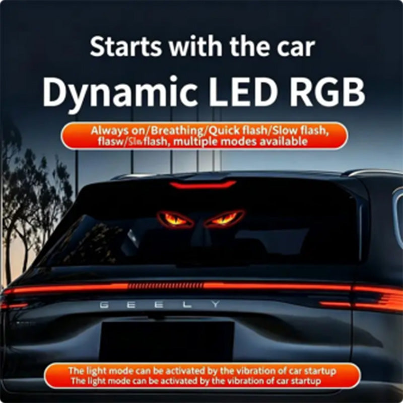 Limited Stock!!! 🎉 2026 Sale — Over 20,000 Sold! 🚗AEXZR® Solar LED Car Warning Light – Devil Eye Design 🔥