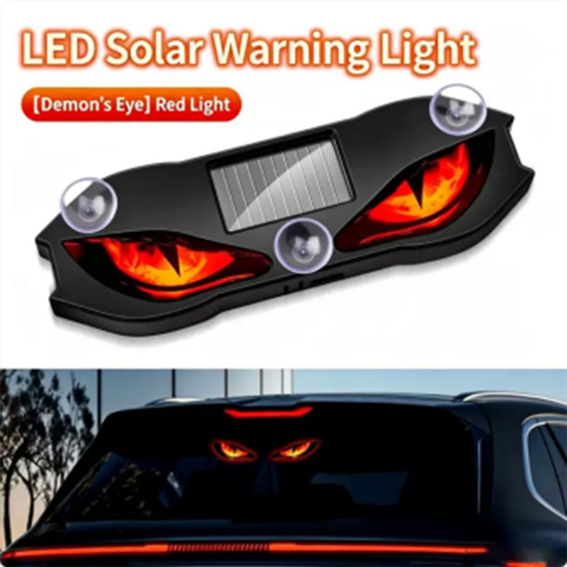 Limited Stock!!! 🎉 2026 Sale — Over 20,000 Sold! 🚗AEXZR® Solar LED Car Warning Light – Devil Eye Design 🔥