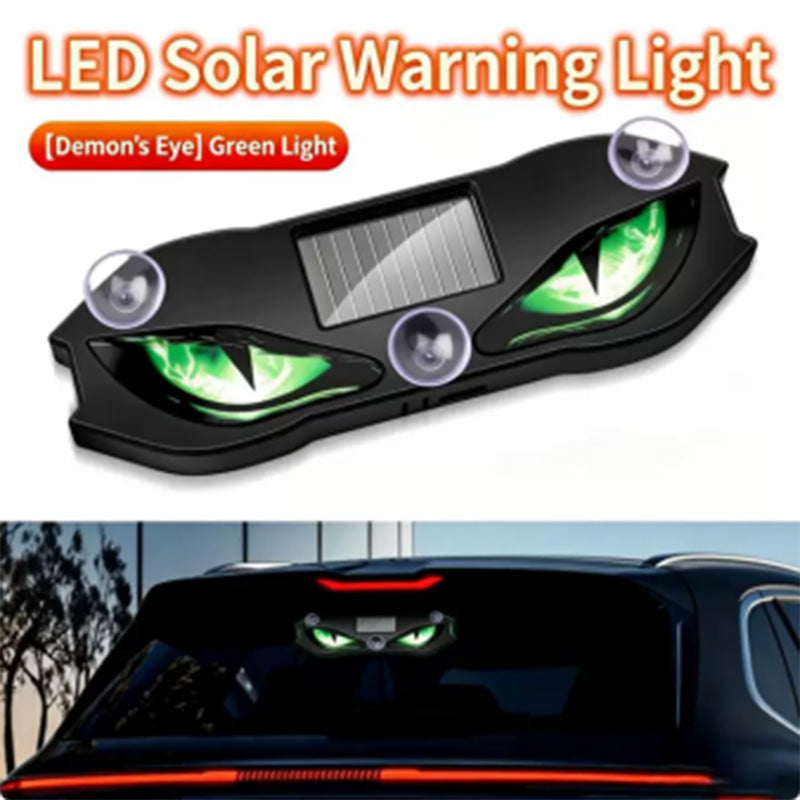 Limited Stock!!! 🎉 2026 Sale — Over 20,000 Sold! 🚗AEXZR® Solar LED Car Warning Light – Devil Eye Design 🔥