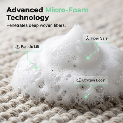 AEXZR® Waterless Carpet Foam Stain Remover with Towel