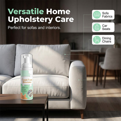 AEXZR® Waterless Carpet Foam Stain Remover with Towel