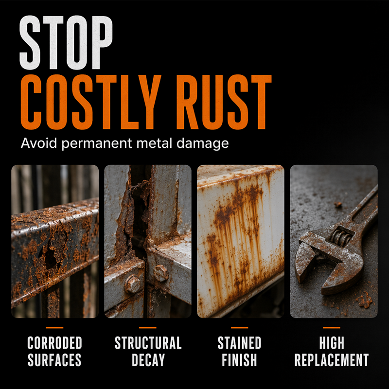 Limited Stock!!! AEXZR® 🥳2026 HOT SALE🥳💞50K+ SOLD!🔧🏠 60% OFF! AEXZR® Metal Rust Protection Black Repair Paste – Restores rusty gates, railings & tools. Forms protective coating – no need to replace! 🛡️✨