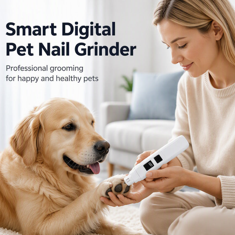 Limited Stock!!! AEXZR®  Electric Pet Nail Grinder with LED Power Display