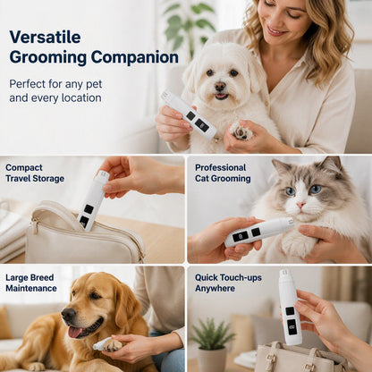 Limited Stock!!! AEXZR®  Electric Pet Nail Grinder with LED Power Display
