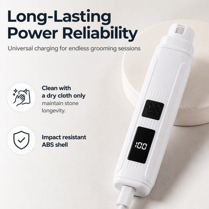Limited Stock!!! AEXZR®  Electric Pet Nail Grinder with LED Power Display