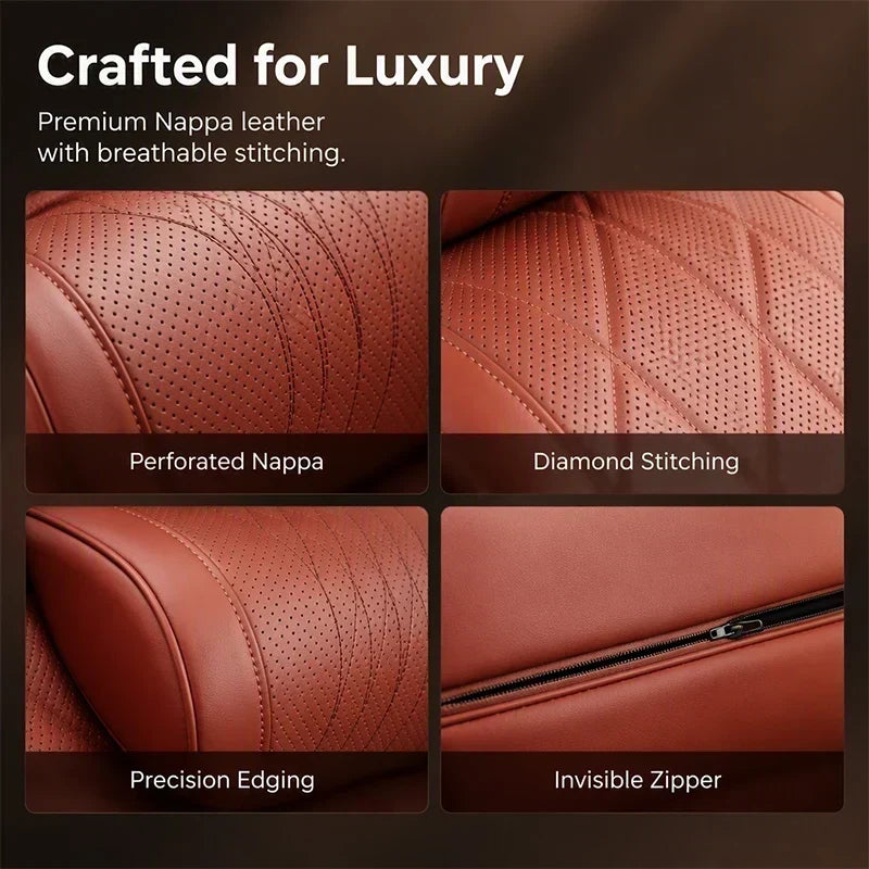 AEXZR® 🚗Ergonomic Headrest and Lumbar Support Set for Car Seats