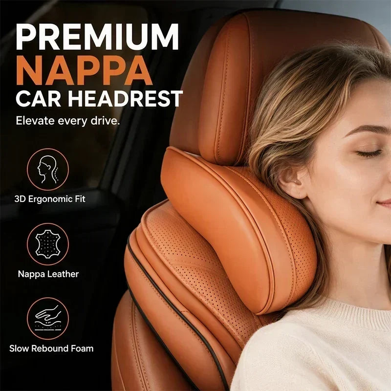AEXZR® 🚗Ergonomic Headrest and Lumbar Support Set for Car Seats