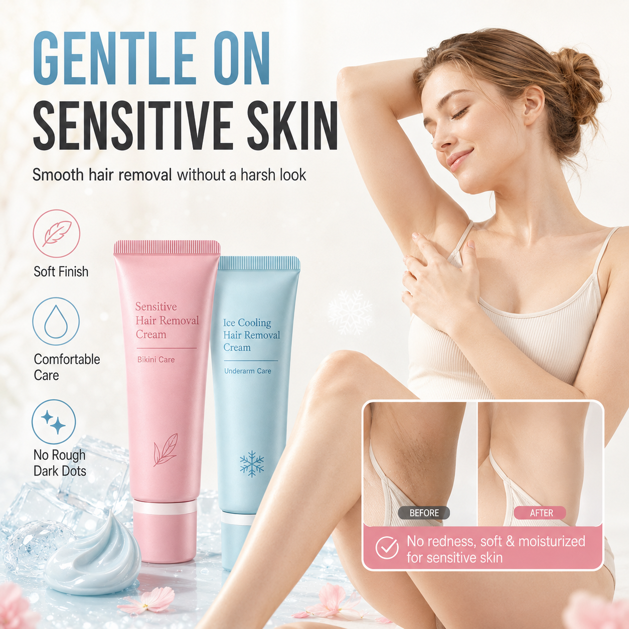 AEXZR® Gentle Hair Removal Cream
