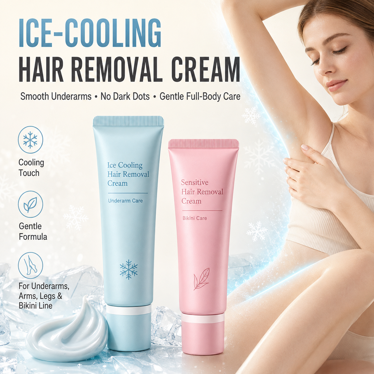 AEXZR® Gentle Hair Removal Cream