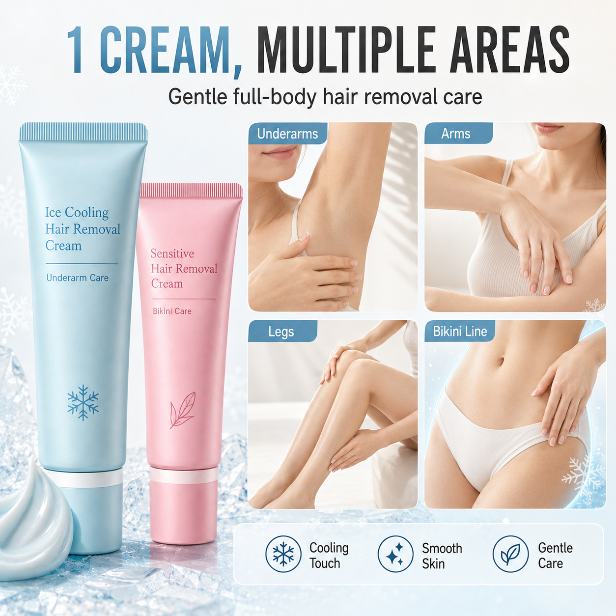 AEXZR® Gentle Hair Removal Cream