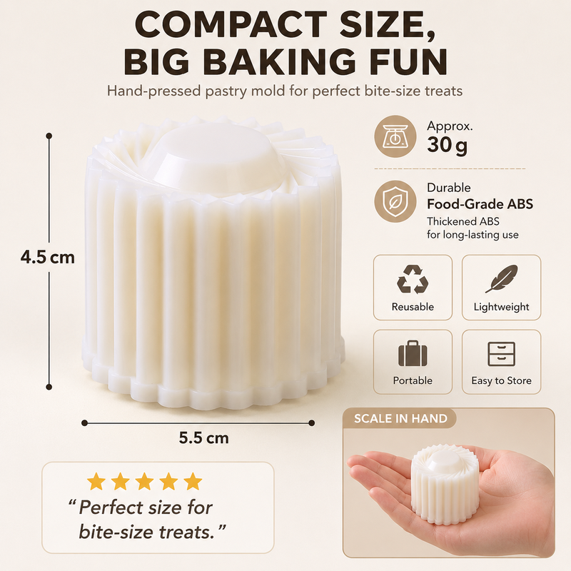 AEXZR® 🥳2026 HOT SALE🥳🎂Creative Double-Ended Pastry Mold