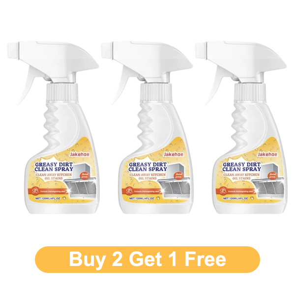 AEXZR® 🎁LIMITED SALE BUY 2 GET 1 FREE!!✨Multi-Purpose Kitchen Heavy Oil Cleaner Spray🔥2026 Kitchen Hot Sale 🔥