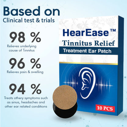 HearEase™ Tinnitus Relief Treatment Ear Patch - 👨‍⚕️Recommended by Expert!